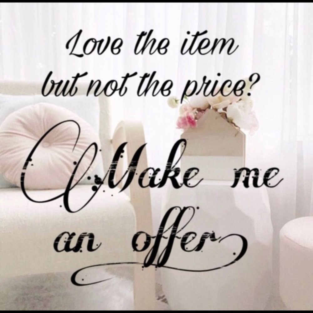 Make an offer ! Don’t forget to bundle